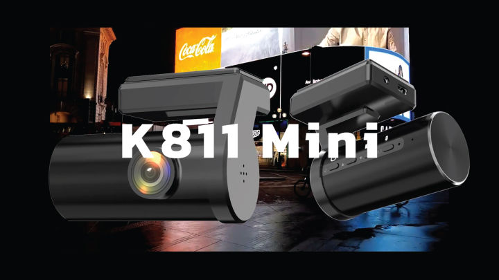 UCAM กล้องติดรถยนต์ รุ่นK811Mini ไร้หน้าจอ ตัวกล้องเล็กกะทัดรัดไม่เกะกะสายตา | Lazada.co.th