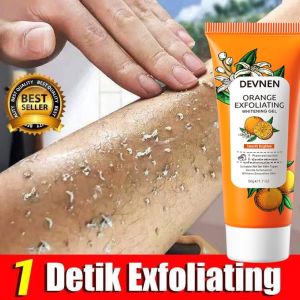 Exfoliating Whitening Gel 50g Pengelupas Kulit Wajah Face Pelling Fruit Acid Exfoliathing Facial Body Scrub Blackhead Cleaner Body Hydrating Moisturizing Gel Niacinamide Improve Dull Skin Mencerahkan Warna Kul