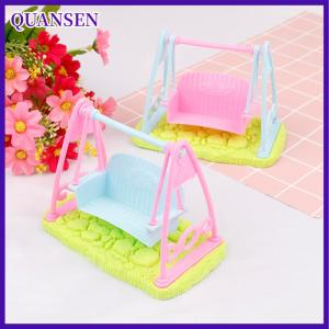 QUANSEN ชุดสวิงสำหรับตุ๊กตาผู้หญิงตุ๊กตาของเล่นบ้านอุปกรณ์เสริม