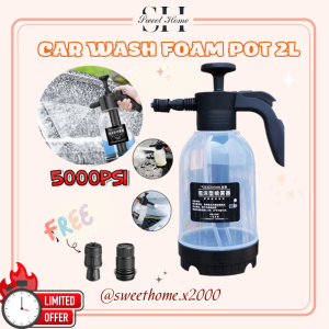 Foam Sprayer Car Wash Pressure Washer Sprayer Car Shampoo Foam Water Sprayer Pump Spray Bottle