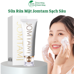 Sữa Rửa Mặt Dưỡng Trắng Da Mặt JOMTAM Làm Sạch Sâu ĐÁNH BAY MỤN Kiểm Soát Dầu Thu Nhỏ Lỗ Chân Lông 100G