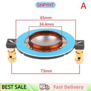 SHPYHT 34.4 44.4 51.3 72.2 74.5 Core Tweeter Voice Coil Membrane Titanium Film Treble Speaker Repair accessories DIY Parts