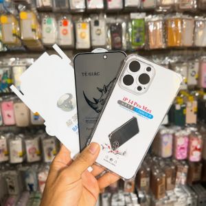 Combo cường lực Chống Nhìn Trộm tê giác + ốp lưng + dán PPF full viền 7 8 plus xs max xr 11 12 13 14 15 pro max