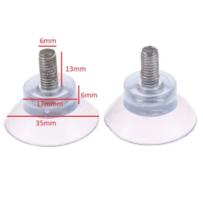 Set 10 ốc giác hút cao su nút hít kính kê mặt bàn bulong M6 đệm lót chống trượt