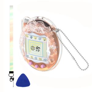 SPARAK Crystal PC Vỏ bảo vệ Trong suốt Chống bụi Vỏ cứng  Bảo hiểm toàn diện Vỏ trong suốt Cho Kết nối Tamagotchi Phụ Kiện Máy Chơi Game