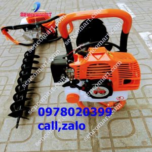 Máy  khoan hố trông cây kèm muic khoan 10  máy khoan đất  MITSUBISHI-TB43