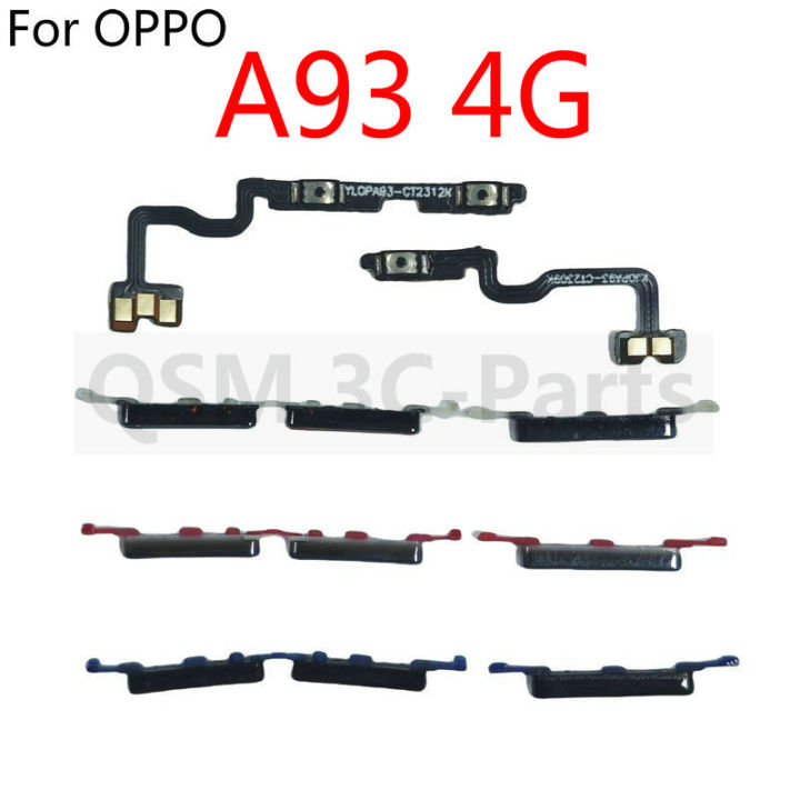Câble Flex Bouton Volume Pour OPPO A93 5G, Noir - Neuf Et Générique