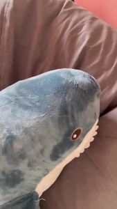 FC[Ready Stock] Shark hand puppet  plushie soft toy bantal peluk comel  Pillow  plushie Super Huge Birthday Gifts Stuffed Toys Bite Shark For Children Soft Shark Plush Toys Stuffed