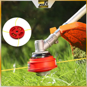 Aluminum Alloy Grass Trimmer Head with 4 Cables Lawn Weed Eater Head Brush Cutter Accessory