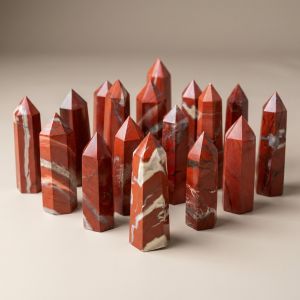 Natural Crystal Tower 7–10cm | Obelisk Wand Point | Healing Stone Home Decor | Hexagonal Tower