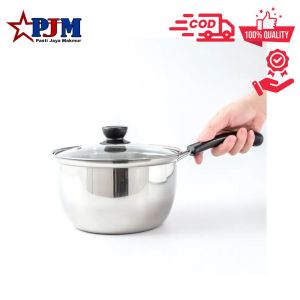 Panci Susu Tutup Kaca/ Panci Susu Tutup Kaca 16 18