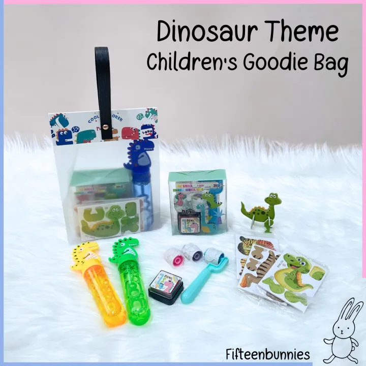 Dino Goodie Bag | Dinosaur Theme Party Favor | Birthday Gift Children Day Gift Gift Set