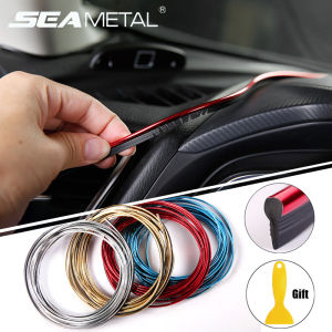 3/5 meters DIY Car Moulding Trim Strips Interior Accessories