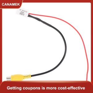 【CANAMEK】 Sáng tạo và thiết thực 4 pin cho TOYOTA xe nam nối đài phát thanh Cáp Adapter trở lại lên đảo ngược Máy Ảnh Đầu vào cắm