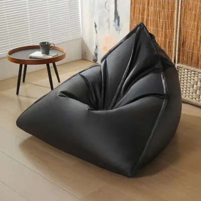 Sofa Bean Bag with Filling Big Size Leather High-end Sofa INS Lazy Sofa Bean Bag Tatami Living Room Balcony Single Chair