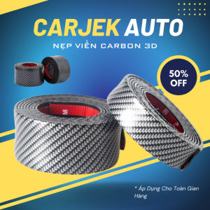 [ Nẹp Cao Cấp ] Nẹp Carbon ô tô 5D chống xước viền cửa bậc cửa ô tô Cacbon 5D chống trầy xước bảo vệ bậc cửa ô tô Miếng dán chống xước ô tô decal dán xe ô tô chống xước giảm chấn phụ kiện xe hơi ô tô