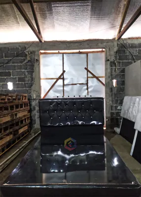 Divan Sandaran 160x200 full black