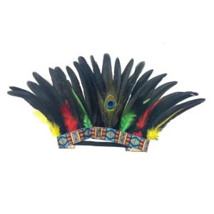 Tù Trưởng anh-điêng hairband carnivals lễ kỷ niệm Headband fattuesday lông hairhoop giai đoạn perfromances đạo cụ dân tộc hairhoop