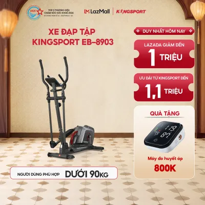 CHỈ GIAO MIỀN BẮC | Xe đạp tập KINGSPORT Elliptical Bike EB-8903 tập luyện toàn thân tích hợp đồng hồ đo lường chỉ số
