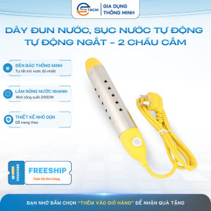 Sục Điện Đun Nước 2500W Làm Nóng Tự Động Siêu Nhanh Dùng Trực Tiếp Trong Thau Tiện Lợi Thiết Kế Gọn Nhẹ Dễ Sử Dụng Phù Hợp Tắm Giặt Ngâm Chân Làm Nóng Nước Nhanh Cho Gia Đình An Toàn Tiện Lợi Trong Mùa Lạnh
