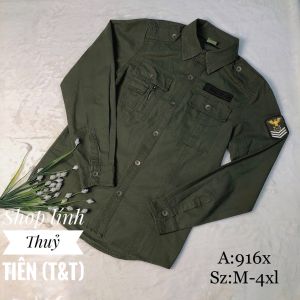 {HCM}_Áo Sơ Mi Nam Tay Dài Dáng Ôm Vải Kaki Cotton mềm Áo Nam Tay Dài Size 55-80kg