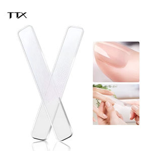 TTX X Kikir Kuku Kaca + Box / Pengkilap Kuku Instant Glass Nail Polish File