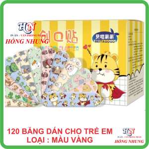 [SẢN PHẨM MỚI] Hộp siêu to 120 Băng Dán Vết Thương Trẻ Em Họa Tiết Hoạt Hình Dễ Thương - Băng Cá Nhân Beitegogo
