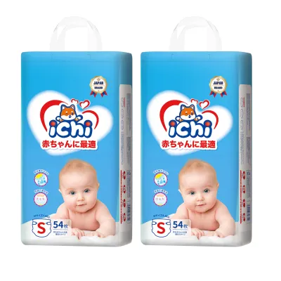 ICHI Baby Pull-Up Pants Diapers Leak-Proof Breathable Sizes XXL/XL/XXS/15KG-20KG 88pcs Pack