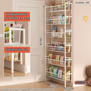 carpenter craft ชั้นวางหนังสือ ชั้นวางของหลังประตู/ติดผนัง 188cm จัดเก็บได้หลายชั้น แขวนผนัง ใช้พื้นที่ประมาณ 0.09 ตร.ม. แข็งแรงทนทาน