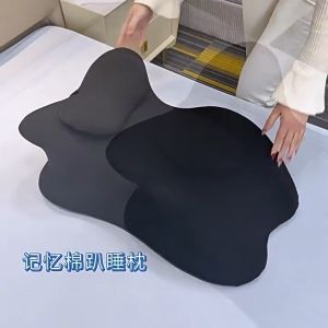 Multi-Positional Wedge Pillow Memory Foam Ergonomic Prone Pillow with Removable Cover Couple Bed Pillow for Body Pain Relief