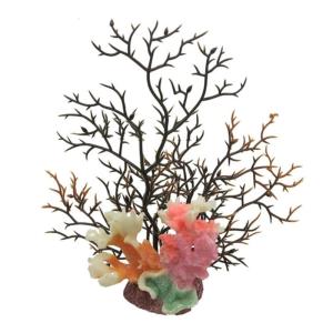 Delicate Mini Coral Terrarium Coral Clump Naural Appearance Aquarium Decor for FishTank Habitat Decor Simulation Coral