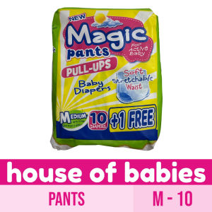 Magic Pants Baby Diapers Medium 10