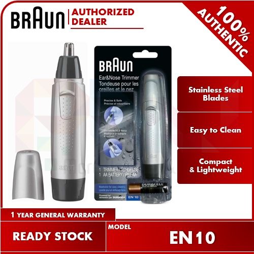 Braun Ear and Nose Trimmer EN10 Lazada