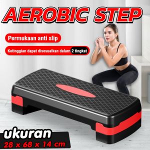 BG SPORT Aerobic Step Papan Senam Adjustable Alat Olahraga