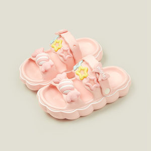 CHEERFUL MARIO TEBAL Sandal Ban 2 Anak Perempuan Import BINTANG PERMEN