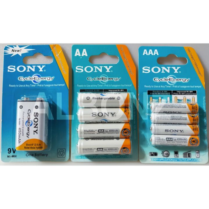 9V, AAA, AA Rechargeable Battery | Lazada PH