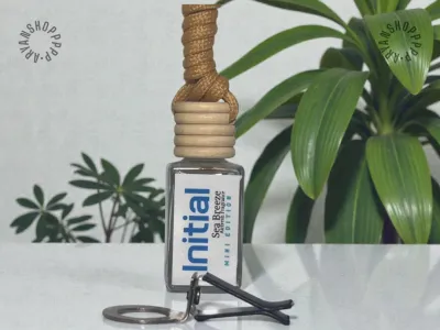 initial car perfume PEACH NECTAR 💯% ORIGINAL TAHAN LAMA (FREEGIFT PELAPIK DASHBOARD)