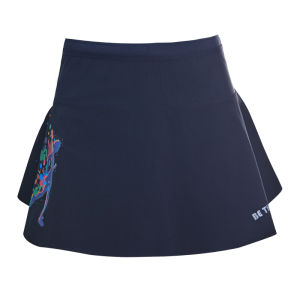 Women High Waist Double Layer Skirt Mesh Pocket Sports Golf Tennis Skirts Fitness Athletic Running Short Athletic Workout Skort