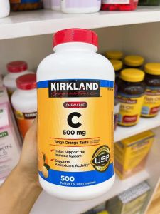 Kẹo vitamin c 500 mg kirkland c500mg Kirkland như hình shop chụp
