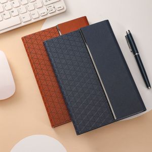 THANKSKY PU Leather Cover A5 Notebook ic Buckle 200 Pages Students Notebook New Thickened Paper Diary Office School Supply