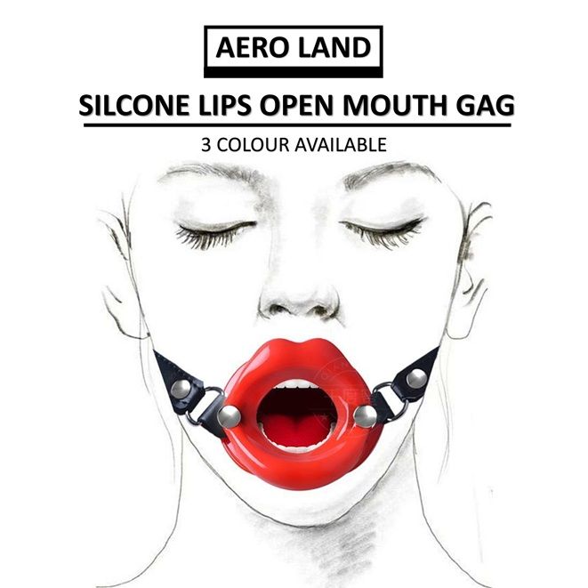 Silicone Lips Open Mouth Gag O Ring Adjustable Strap Sex Toy for Men and  Women Bondage & Bdsm Toy Red Pink Black Adjustable Strap Toy - Lazada