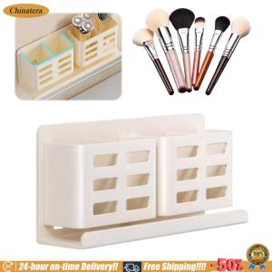 [Chinatera Brand Store]Multifunctional Bathroom Shelves Waterproof Electric Shaver Storage Rack Large Capacity Comb Brush Hair Dryer Organizer