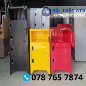 Tủ hồ sơ sắt - tủ locker sắt giá rẻ 3 tầng 4 tầng 5 tầng 6 tầng- tủ sắt mini có khóa đựng đồ cá nhân nhân viên.