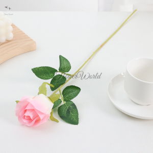 [FlowerWorld]Artificial Bunga Mawar 1 tangkai Bunga Artficial Rose Bunga Palsu Plastik Buatan Imitasi Hias Dekor Buket Bouquet Rumah Pesta/Bunga Hias Plastik/Bunga Hias Plastik Murah Dan Import/Bunga Hias Per Tangkai
