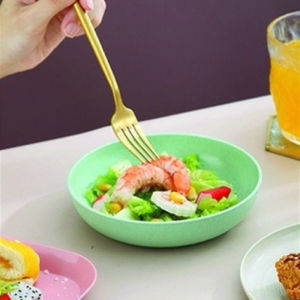 Piring Macaron Plastik Minimalis/ Piring Plastik Estetik Warna Makaron / Piring Plastik Warna Lucu T33