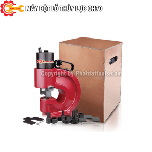 Máy Đột Lỗ Thủy Lực CH70- Máy chính hãng PADA- Bảo hành 6 tháng- Máy đi kèm 4 bộ khuôn đột