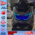 SATU PAKET LAMPU ALIS RUNNING DRL FLEKSIBEL YAMAHA NMAX OLD SIAP PASANG BONUS DEMON EYES  BERKUALITAS PREMIUM SIAP PASANG LAMPU ALIS RUNNING NMAX OLD. 
