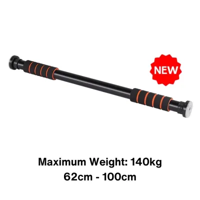 Pull Up Door Gym Bar Doorway Exercise Fitness Adjustable 62cm-100cm (SC-62100) RANDOM COLOUR
