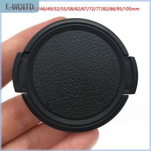 【E-WOITD】 39 40.5 43 46 49 52 55 58 62 67 72 77 82 86 95 105mm Camera Lens Cap Protection Cover Lens Front Cap For Canon Nikon DSLR Lens