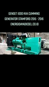 Mesin Diesel Genset Generator 1000 kva 1250 kva CUMMINS STAMFORD